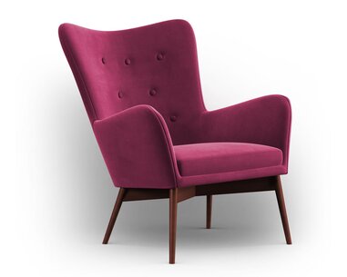 Designové čalúnené kreslo BREEZE button cut