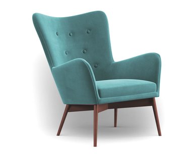 Designové čalúnené kreslo BREEZE button cut Designové čalúnené kreslo BREEZE button cut