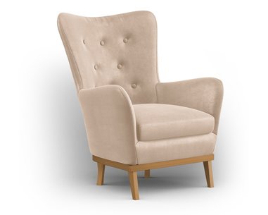 Designové čalúnené kreslo DE LUXE button Designové čalúnené kreslo DE LUXE button