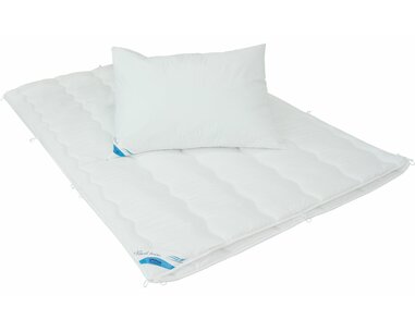 Celoročný posteľný set KLASIC TWINS - vankúš a paplón