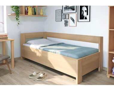 Posteľ jednolôžko Ela, ľavá Posteľ jednolôžko Ela, ľavá