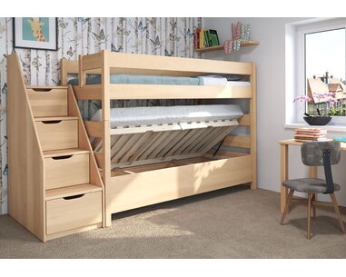 Poschodová posteľ Junior 13 Ľavá