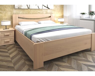 Rošty - dvojlôžko s úložným priestorom Erika