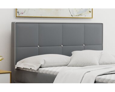 Vysoká posteľ boxspring MANILA, s matracmi a topperom, 140x200cm - pohľad č. 4