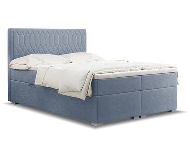 Vysoká posteľ boxspring RIMINI, s matracami a topperom