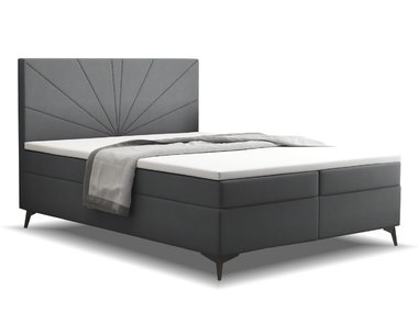 Vysoká posteľ boxspring ROSE, s matracmi a topperom Vysoká posteľ boxspring ROSE, s matracmi a topperom