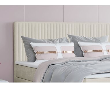 Čelo - zvýšená posteľ boxspring Sevila 2, 140x200