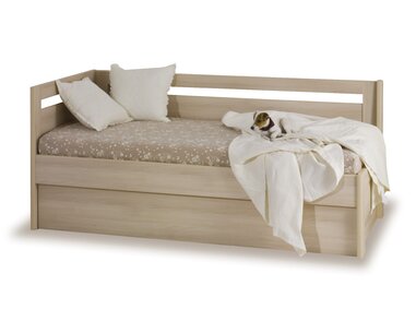 Jednolôžková posteľ ESTER s úložným priestorom, ľavá Jednolôžková posteľ ESTER s úložným priestorom, ľavá