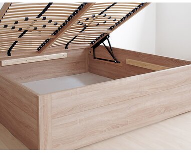 Manželská posteľ dvojlôžko s úložným priestorom MARIKA, lamino, 160x200, 180x200 cm, čelní výklop Manželská posteľ dvojlôžko s úložným priestorom MARIKA, lamino, 160x200, 180x200 cm, čelní výklop