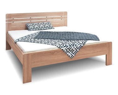 Manželská posteľ dvojlôžko Ella Lux-oblá, lamino