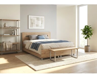 Vyvýšená posteľ s roštom a matraco