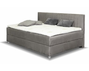 Posteľ boxspring s úložným priestorom NOVO - dlhé čelo, 140x200cm Posteľ boxspring s úložným priestorom NOVO - dlhé čelo, 140x200cm
