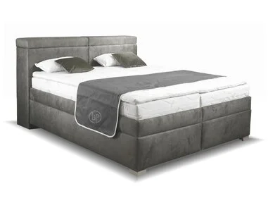 Americká posteľ boxspring YOGA, s úložným priestorom - pohľad č. 3