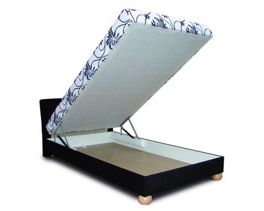 Zvýšená čalúnená posteľ s úložným priestorom ZAPA Zvýšená čalúnená posteľ s úložným priestorom ZAPA