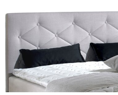 Americká posteľ boxspring s úložným priestorom DIVA