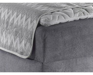 Americká posteľ boxspring s úložným priestorom BELO