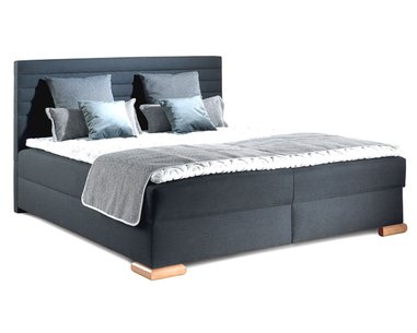 Americká posteľ boxspring s úložným priestorom CORALO Americká posteľ boxspring s úložným priestorom CORALO