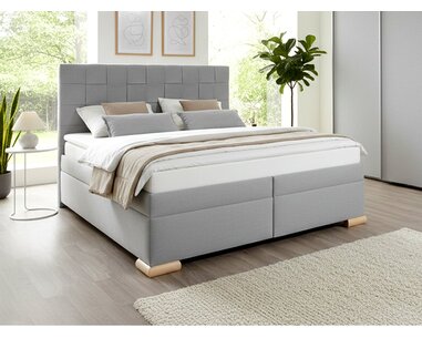 Americká posteľ boxspring GIARDINO, s úložným priestorom