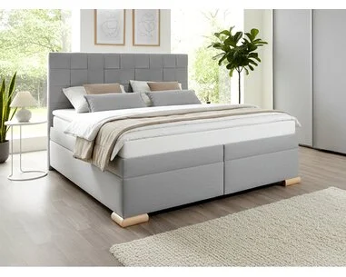 Americká posteľ boxspring GIARDINO, s úložným priestorom - pohľad č. 1