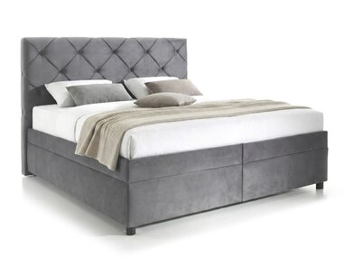 Americká posteľ boxspring PALLADIO 200x200cm, s úložným priestorom