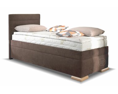 Posteľ boxspring s hlavovým čelom VENETO, s úložným priestorom Posteľ boxspring s hlavovým čelom VENETO, s úložným priestorom