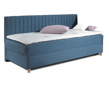 Posteľ boxspring s úložným priestorom NOVO - dlhé čelo Posteľ boxspring s úložným priestorom NOVO - dlhé čelo