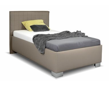Čalúnená posteľ s úložným priestorom Belarona, 90x200 Čalúnená posteľ s úložným priestorom Belarona, 90x200