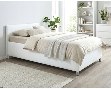 Vyvýšená čalúnená posteľ Lyoneta, s úložným priestorom, 120x200cm Vyvýšená čalúnená posteľ Lyoneta, s úložným priestorom, 120x200cm