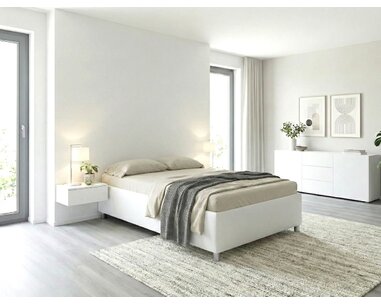 Vyvýšená čalúnená váľanda s úložným priestorom Roneta, 90x200cm