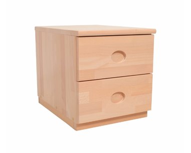 Nočný stolík D303/BC-Domino, masív buk Nočný stolík D303/BC-Domino, masív buk
