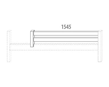Zábrana A D914/BC - Domino, masív buk Zábrana A D914/BC - Domino, masív buk