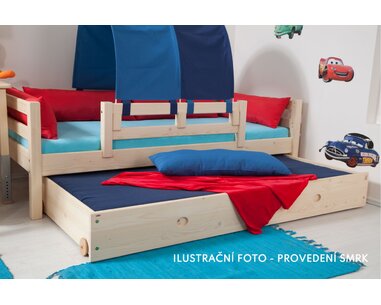 Úložný priestor - prístelka D946/BC-Domino, masív buk