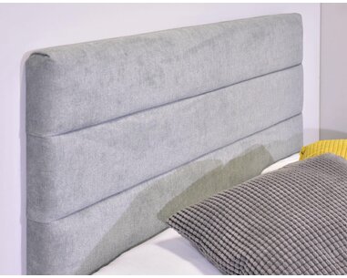 Čalúnená posteľ s úložným priestorom Fontana, 90x200 cm