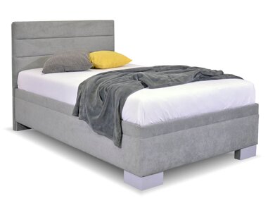 Čalúnená posteľ s úložným priestorom Fontana, 120x200 cm