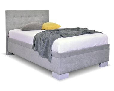 Čalúnená posteľ s úložným priestorom Laterna, 90x200 cm
