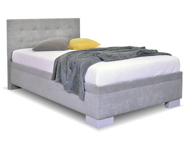Čalúnená posteľ s úložným priestorom Laterna, 140x200 cm