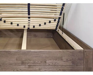 Posteľ s úložným priestorom ARION 2, 140x210, masiv buk - pohľad č. 4