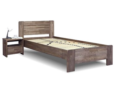 Zvýšená posteľ z masivu ARION 2, 120x200, masiv buk