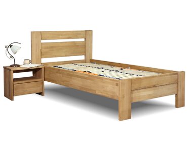 Zvýšená posteľ z masivu Orfeus, 120x200, masiv buk Zvýšená posteľ z masivu Orfeus, 120x200, masiv buk
