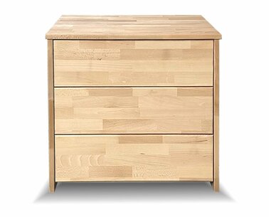 Komoda 3 zásuvková CONCEPTA 2, masív buk