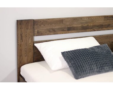 Zvýšená posteľ z masívu Trinity, 80x200, 90x200, masív dub
