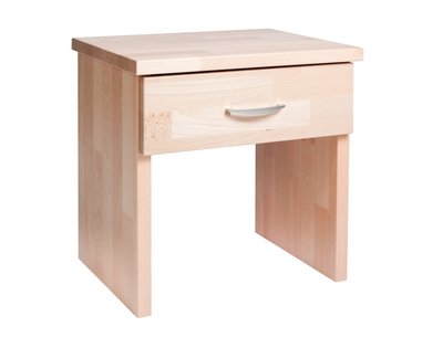 Nočný stolík z masívu ALEX, buk Nočný stolík z masívu ALEX, buk