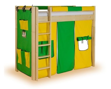 Poschodová posteľ z masívu LUCAS, masív smrek Poschodová posteľ z masívu LUCAS, masív smrek