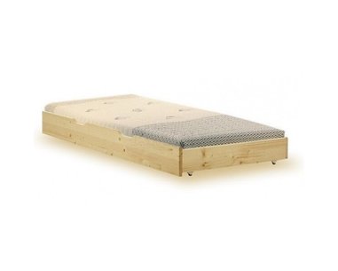 Úložný priestor - prístelka pod posteľ z masívu H-058S, smrek Úložný priestor - prístelka pod posteľ z masívu H-058S, smrek