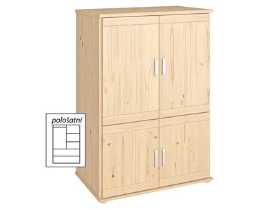 Šatní skriňa Beta-179, smrek Šatní skriňa Beta-179, smrek