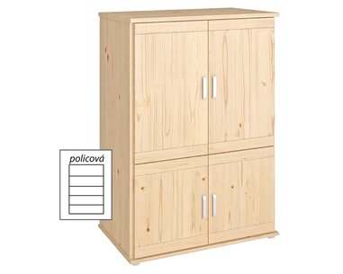 Šatní skriňa Beta-180, smrek Šatní skriňa Beta-180, smrek