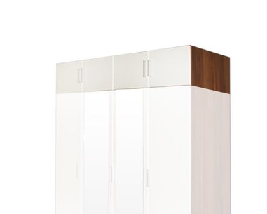 Nadstavec šatníkovej skrine IA61545, orech/biela