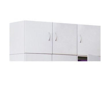 Nadstavec skrine trojdielny IA317B - biely