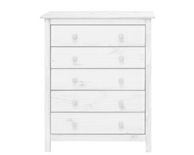 Komoda - 5 zásuvková IA8077B, masiv smrek