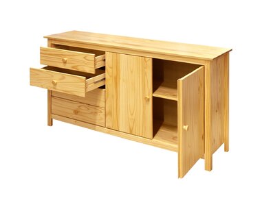 Komoda 8097, masiv borovica